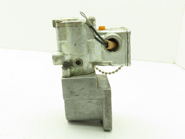 Parker KO65 Pilot Solenoid Valve 3 Way 120VDC Attached To A 3-1/2" Manifold