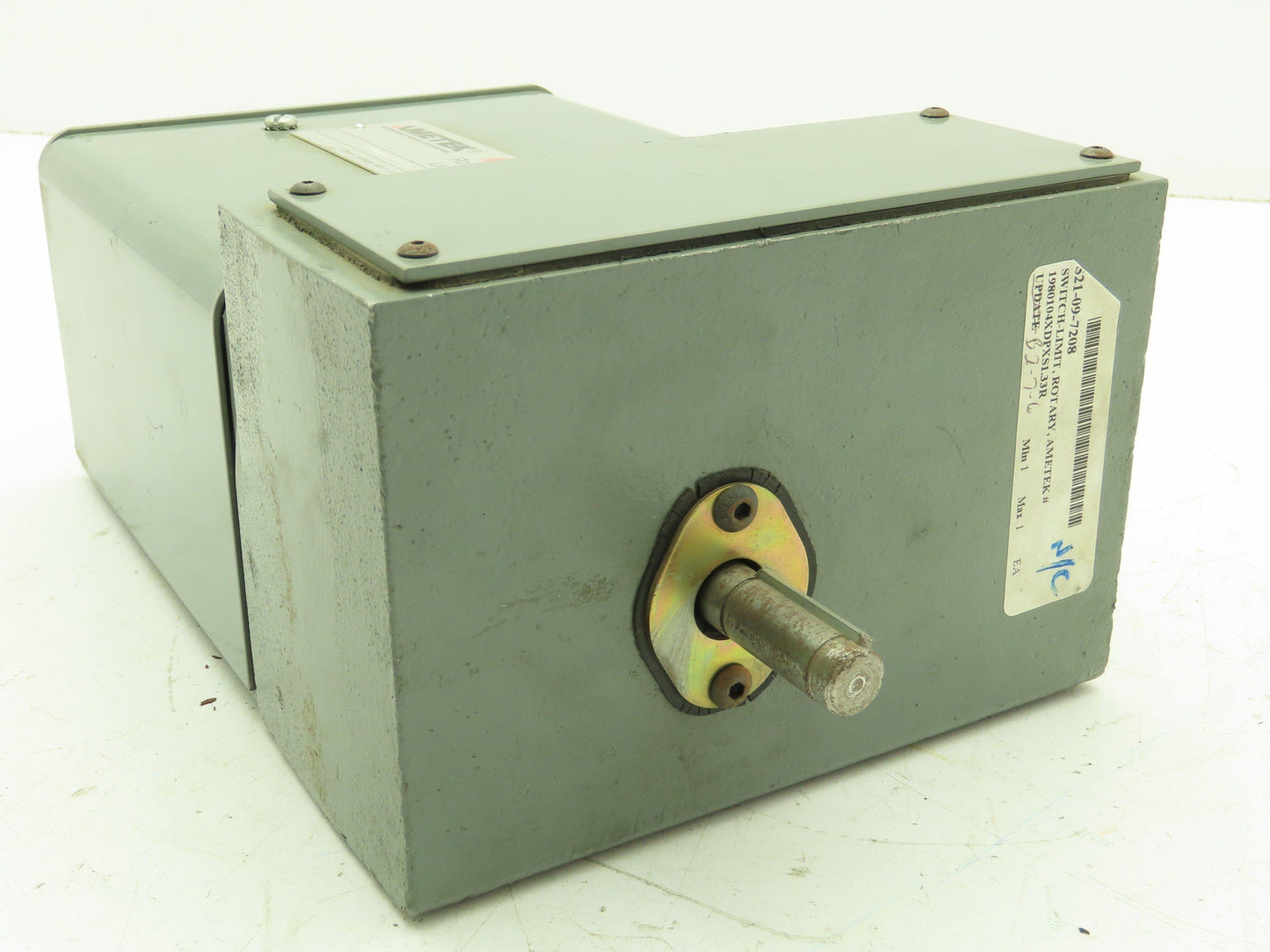 Gemco Ametek 1980104XDPXS1.33R Precision Rotary Cam Limit Switch 1980 Series