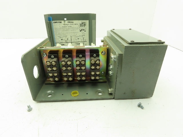 Gemco Ametek 1980104XDPXS1.33R Precision Rotary Cam Limit Switch 1980 Series