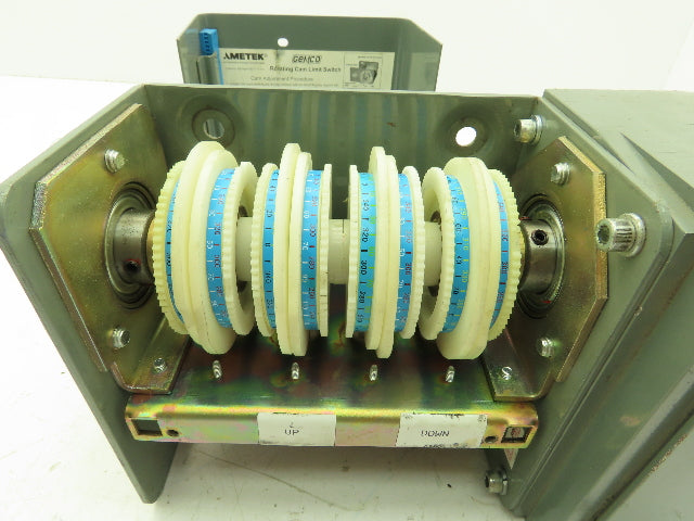 Gemco Ametek 1980104XDPXS1.33R Precision Rotary Cam Limit Switch 1980 Series