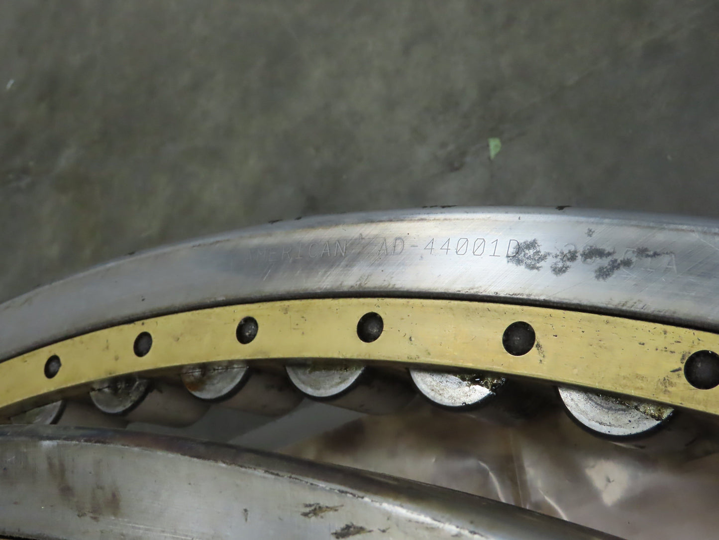 Scheerer American AD-44001D Cylindrical Roller Bearing Set A,B 47" OD 42.25" ID