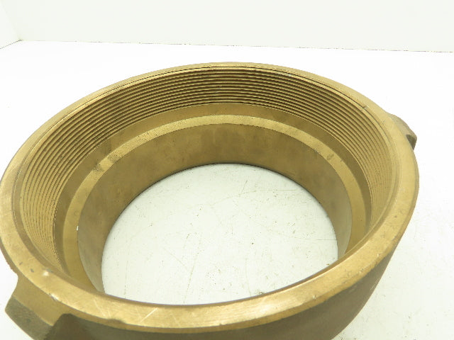 800-A-BR Brass Camlock Cam & Groove 8" Male Type A Adapter x Female NPT