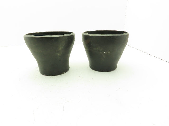 6"x4" Concentric Reducer Butt Weld Pipe Adapter Fitting SCH 40 Lot of 2