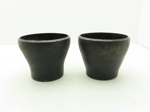 6"x4" Concentric Reducer Butt Weld Pipe Adapter Fitting SCH 40 Lot of 2
