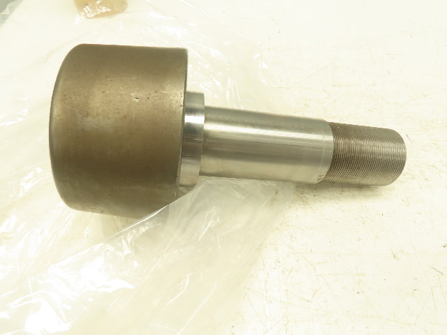 Tapered Track Roller Bearing Cam Follower 6.33" OD 3.5"W 2.5"-12 Threaded Stud