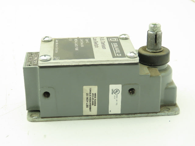 Square D L300WNS2M26 Limit Switch 600V 12A Type L