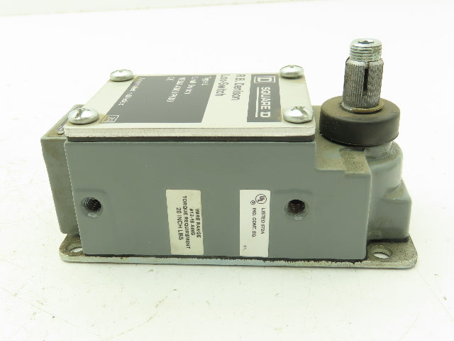 Square D L300WNS2M26 Limit Switch 600V 12A Type L 1/2" NPT Connection Type