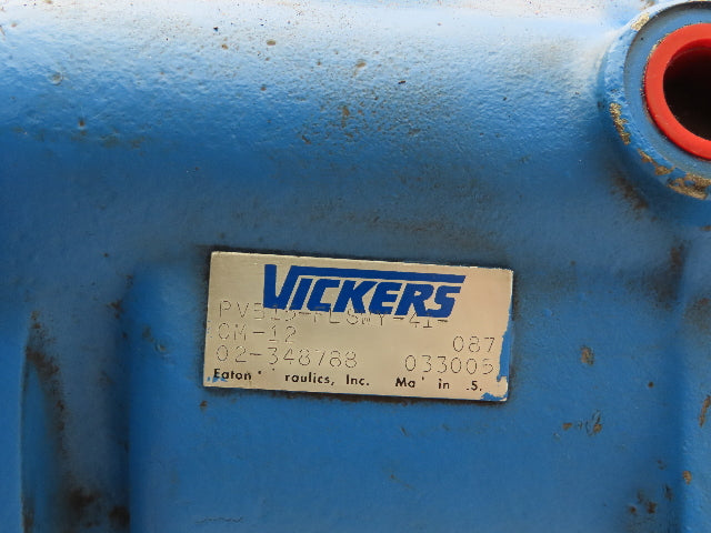 Vickers PVB15-FLSWY-41-CM-12 Hydraulic Axial Piston Pump 15GPM 1800 RPM 2000 PSI