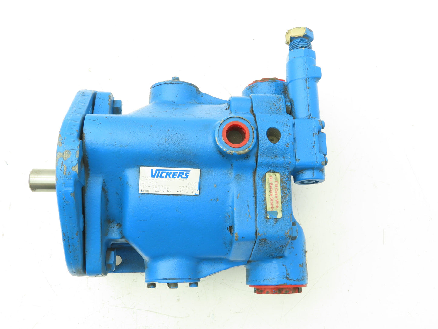 Vickers PVB15-FLSWY-41-CM-12 Hydraulic Axial Piston Pump 15GPM 1800 RPM 2000 PSI