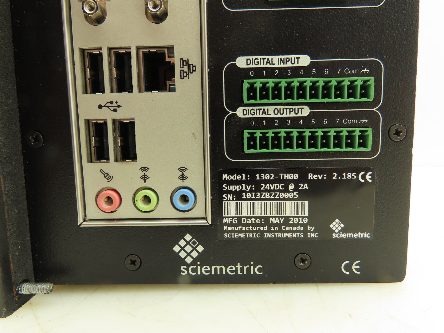 Sciemetric 1302-TH00 SigPOD 8" PLC Process Signature Verification Unit