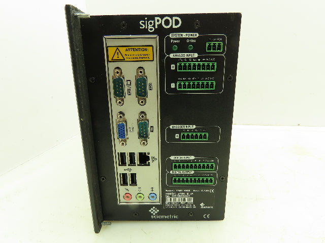 Sciemetric 1302-TH00 SigPOD 8" PLC Process Signature Verification Unit