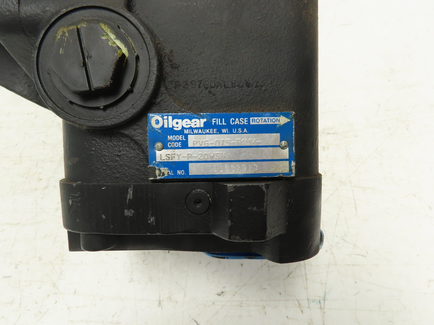 Oilgear PVG-075-F1UV-LSFY-P-20WSN Hydraulic Piston Pump 75CC