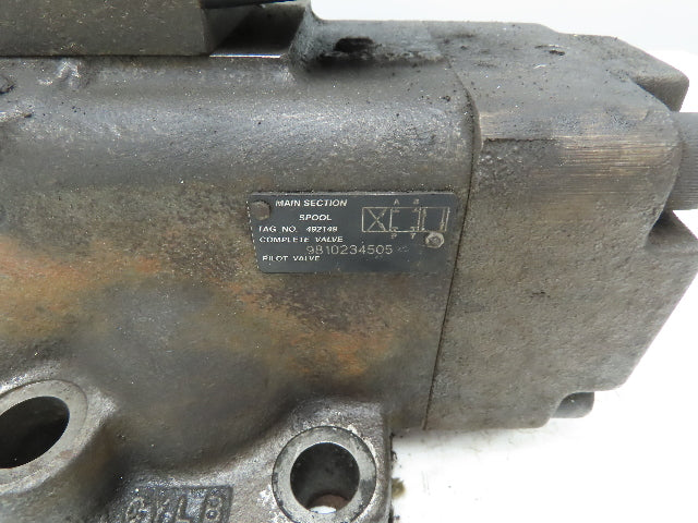 Bosch 081WV32P1V3001PTKA115 Directional Control Solenoid Valve 115V 9810234505