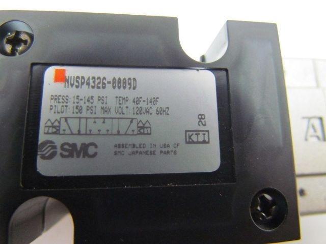 SMC 1 NVSP4326-0009D 115V AC Solenoid Valve