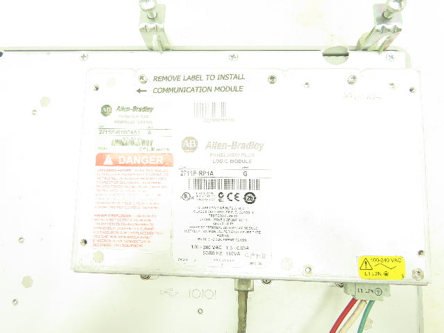 Allen Bradley 2711P-K10C4A1 2711P-RP1A PanelView Plus 1000 HMI Logic Module Ser B