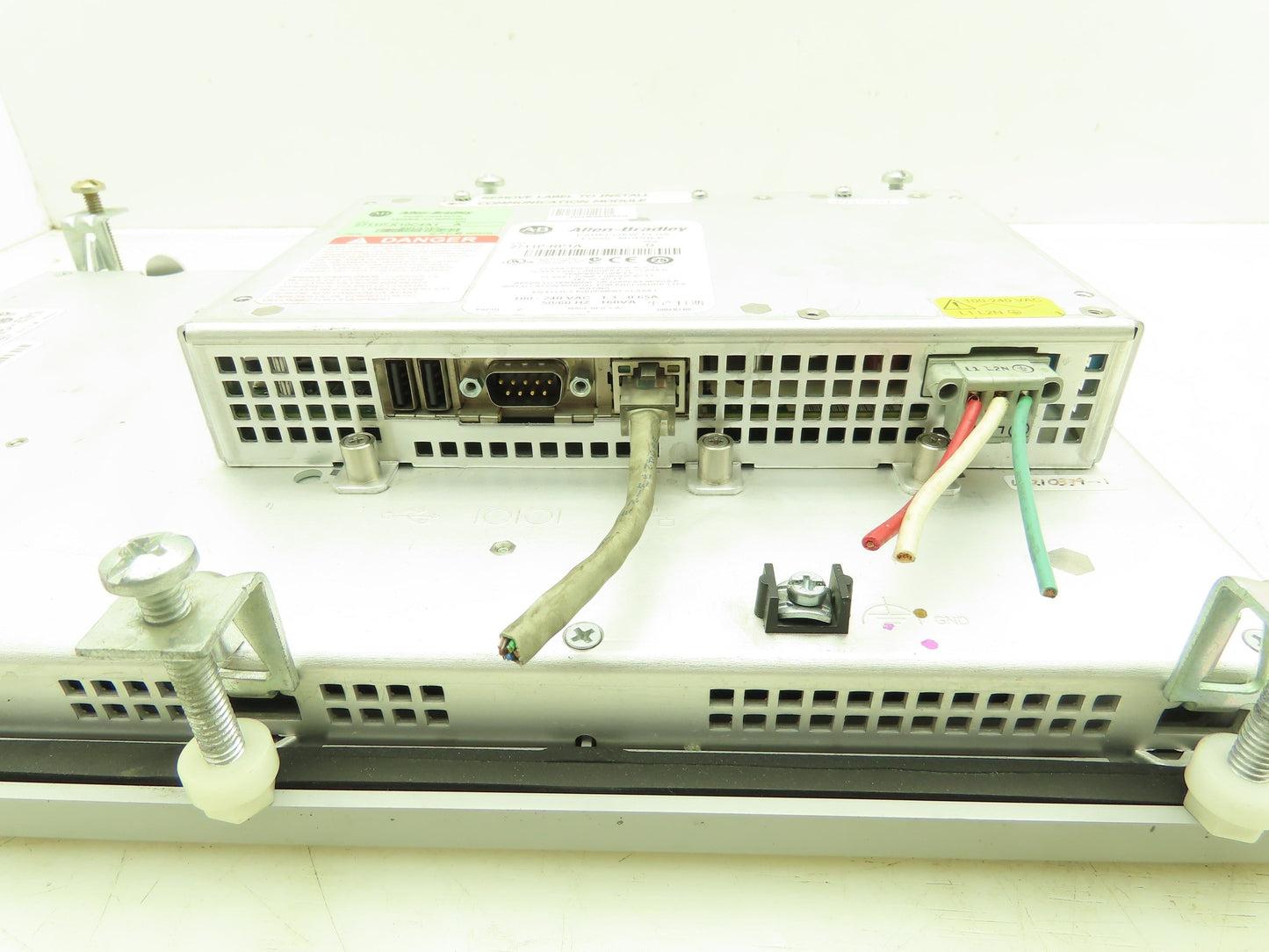 Allen Bradley 2711P-K10C4A1 2711P-RP1A PanelView Plus 1000 HMI Logic Module Ser B