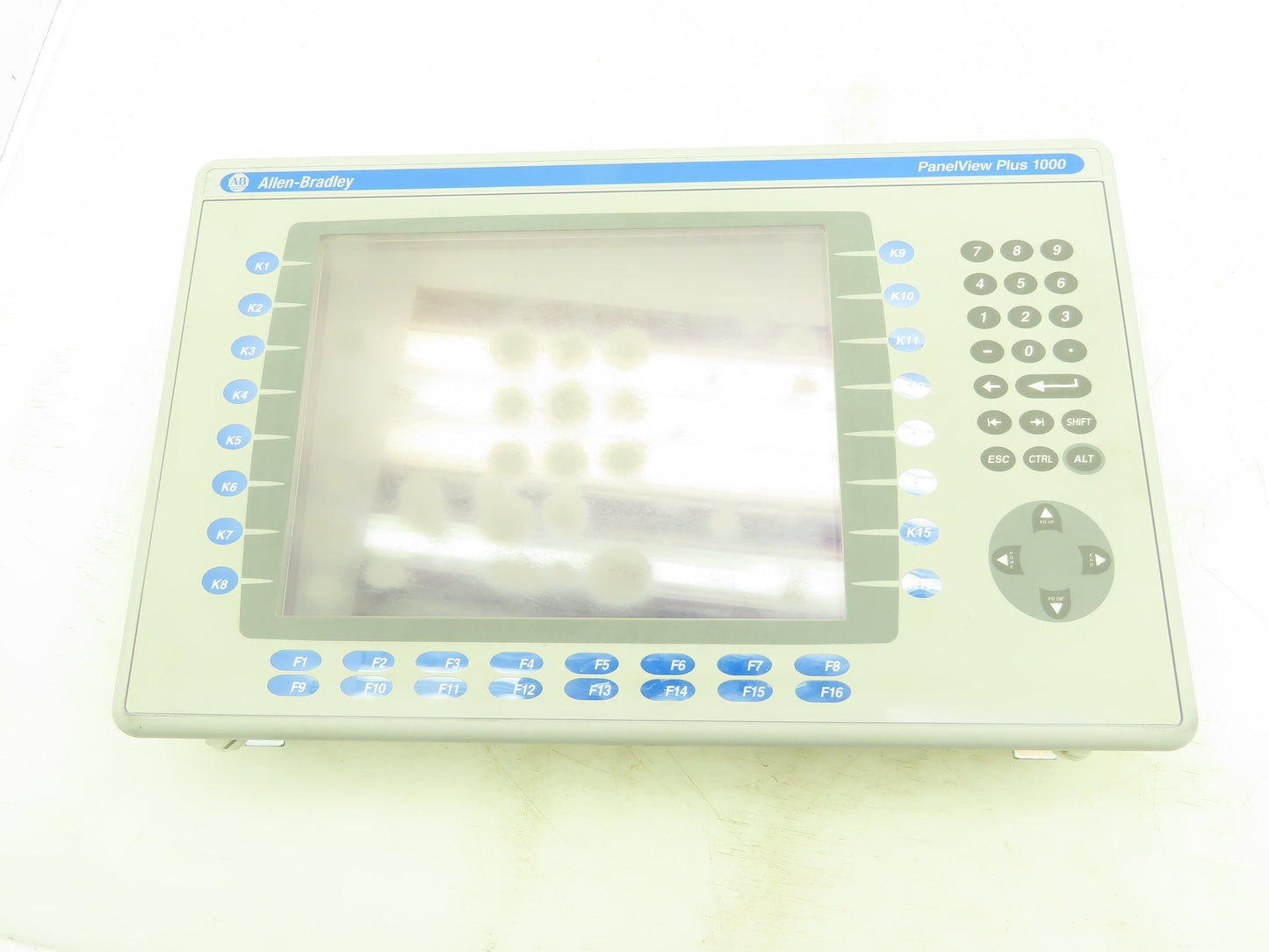 Allen Bradley 2711P-B10C4A1 PanelView Plus 1000 HMI Ser A Screen Wear