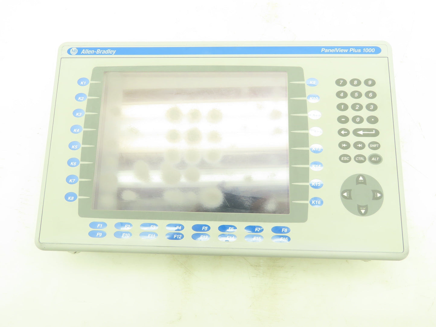 Allen Bradley 2711P-B10C4A1 PanelView Plus 1000 HMI Ser A Screen Wear