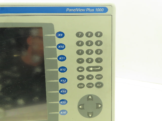 Allen Bradley 2711P-B10C4A1 PanelView Plus 1000 HMI Ser A Screen Wear