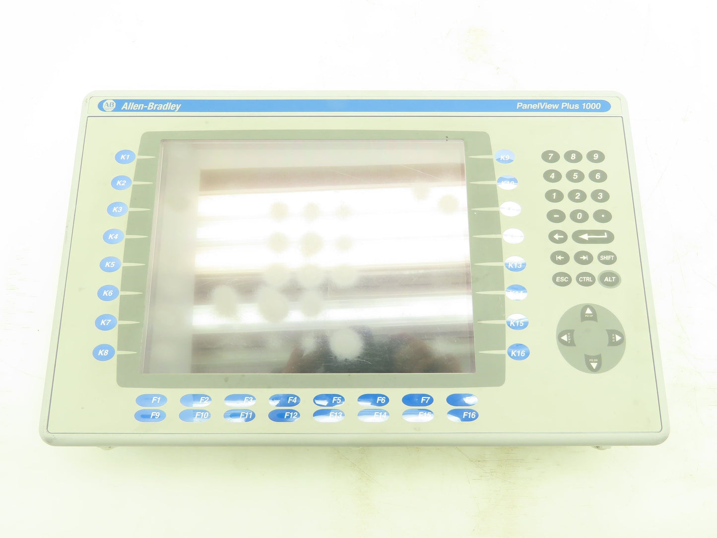 Allen Bradley 2711P-B10C4A1 PanelView Plus 1000 HMI Ser A Screen Wear
