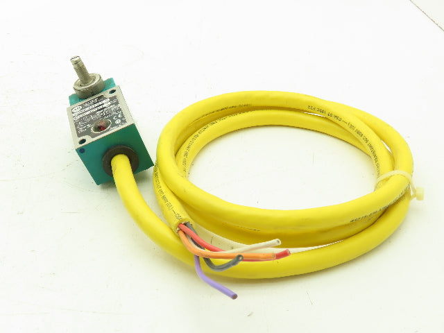 Allen Bradley 802MC-AZY5LF Limit Switch Lever Type 5' Pre Wired 24V DC 2 Circuit