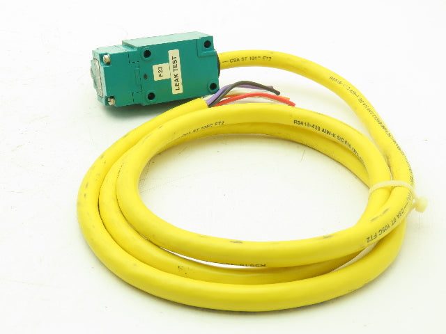 Allen Bradley 802MC-AZY5LF Limit Switch Lever Type 5' Pre Wired 24V DC 2 Circuit