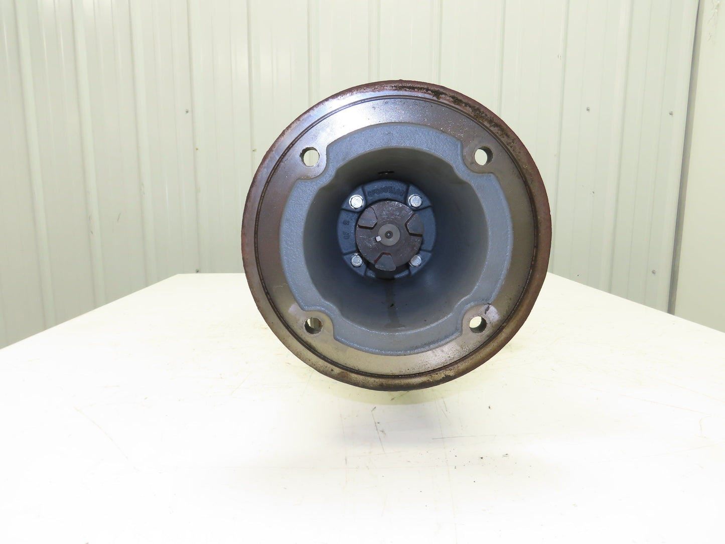 Baldor LF-932-15-B9-J Worm Gearbox Reducer 15:1 Ratio 4.6Hp 117 RPM RH 180TC