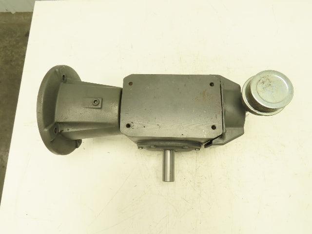 Baldor LF-932-15-B9-J Worm Gearbox Reducer 15:1 Ratio 4.6Hp 117 RPM RH 180TC