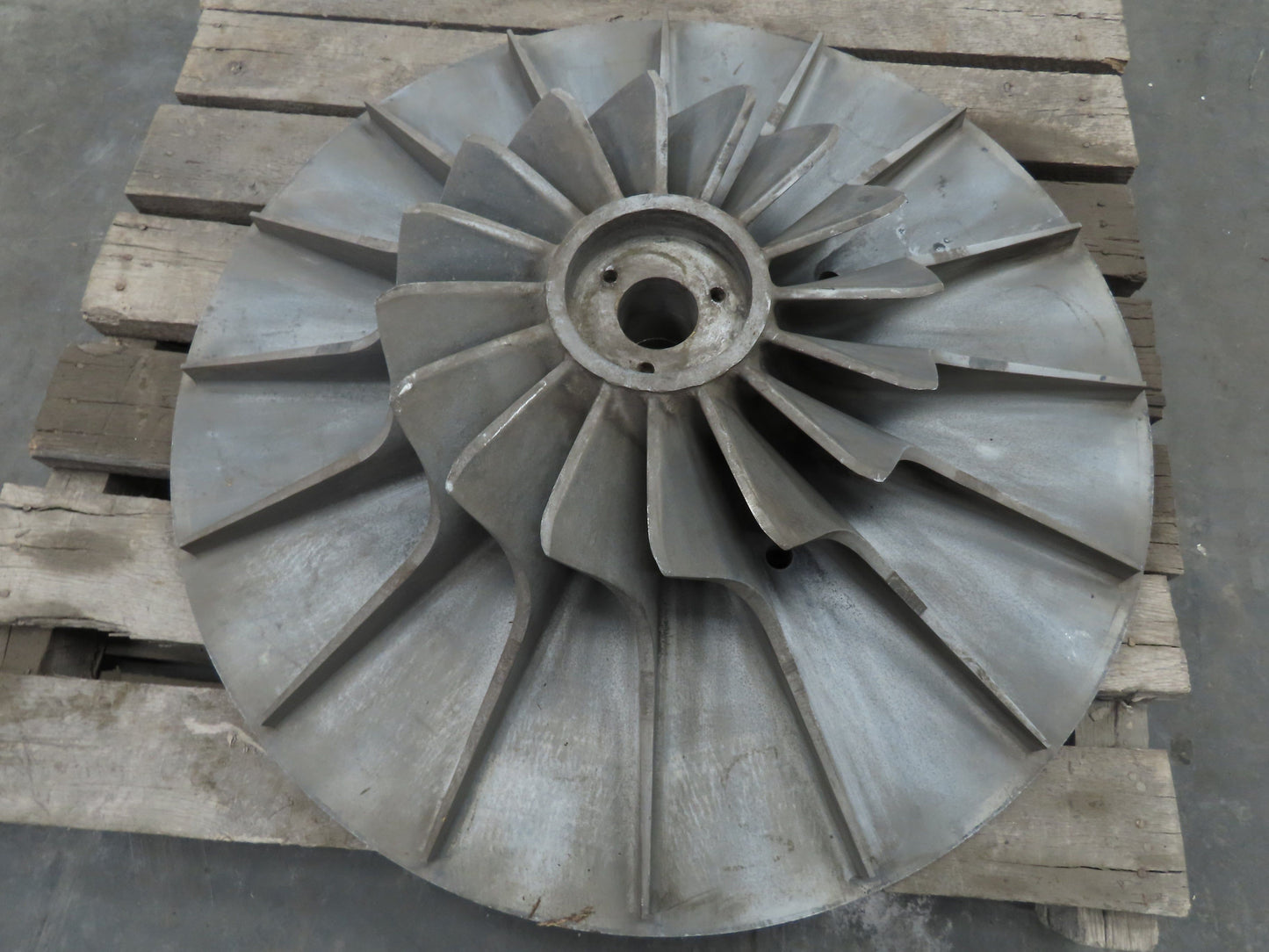 Centrifugal Pump Vortex Impeller Cast Aluminum 40" Dia