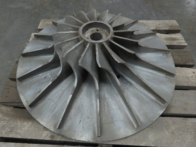 Centrifugal Pump Vortex Impeller Cast Aluminum 40" Dia