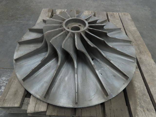 Centrifugal Pump Vortex Impeller Cast Aluminum 40" Dia