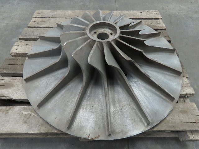 Centrifugal Pump Vortex Impeller Cast Aluminum 40" Dia