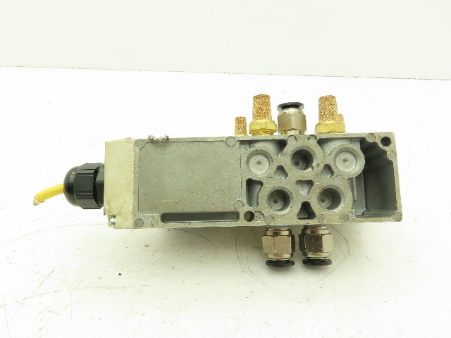 SMC VQC4200-51 Pneumatic Solenoid Valve 2-Pos 5-Port Base 24VDC
