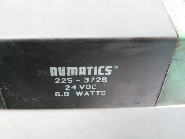 Numatics 252SS500M000061 Mark 25 2-Station Solenoid Valve Block 3-Pos 24VDC