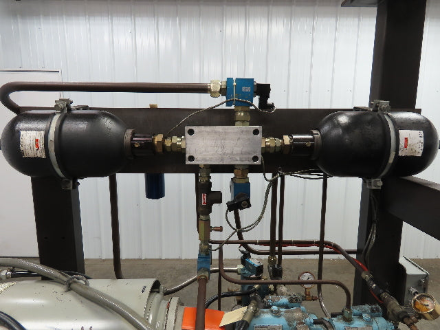 Tec Hackett Hydraulic Unit 230/460V 3Ph 30HP 39.5 GPM 3000 PSI 80 Gallon Tank