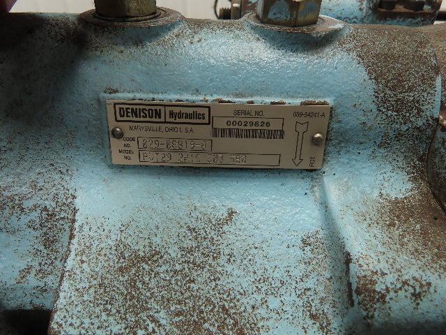 Tec Hackett Hydraulic Unit 230/460V 3Ph 30HP 39.5 GPM 3000 PSI 80 Gallon Tank