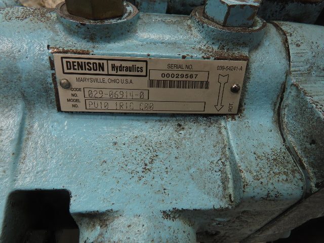 Tec Hackett Hydraulic Unit 230/460V 3Ph 30HP 39.5 GPM 3000 PSI 80 Gallon Tank