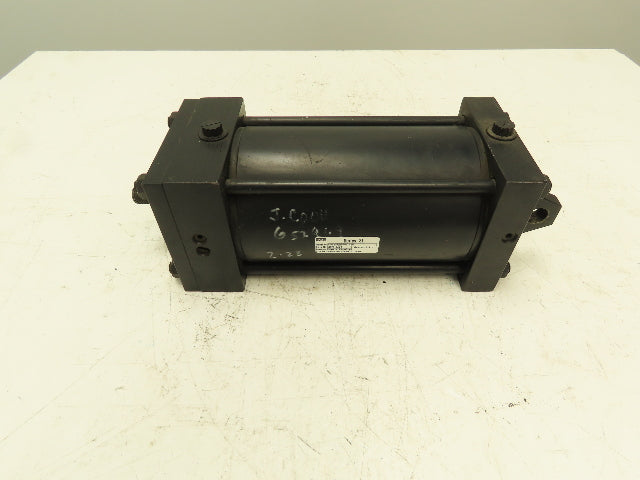 Parker Series 3L Hydraulic Cylinder 5" Bore 7.25" Stroke 600 PSI Rear Clevis Mt