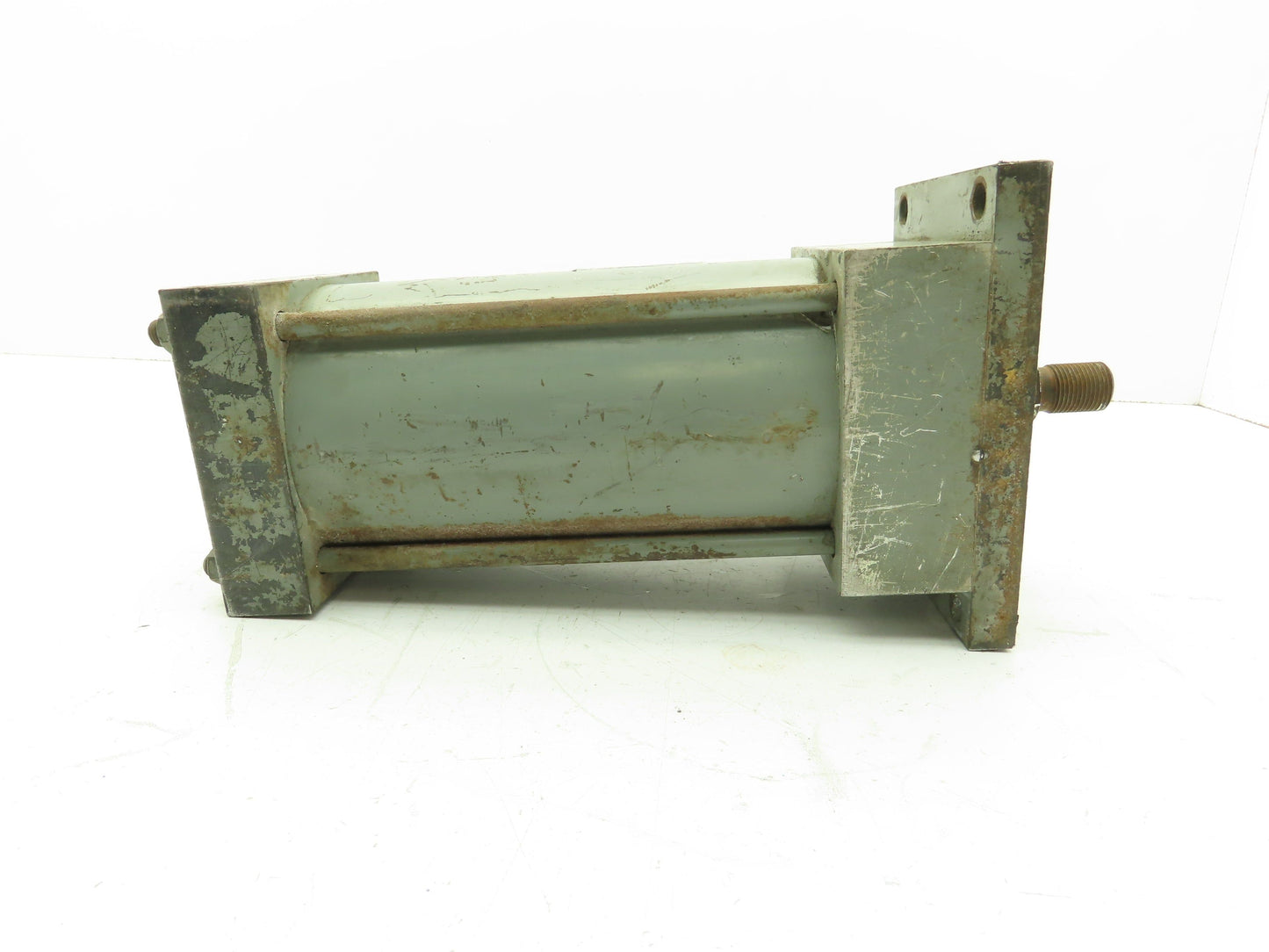 Miller AR61B Pneumatic Air Cylinder 4" Bore 6" Stroke 500 PSI Flange Mount