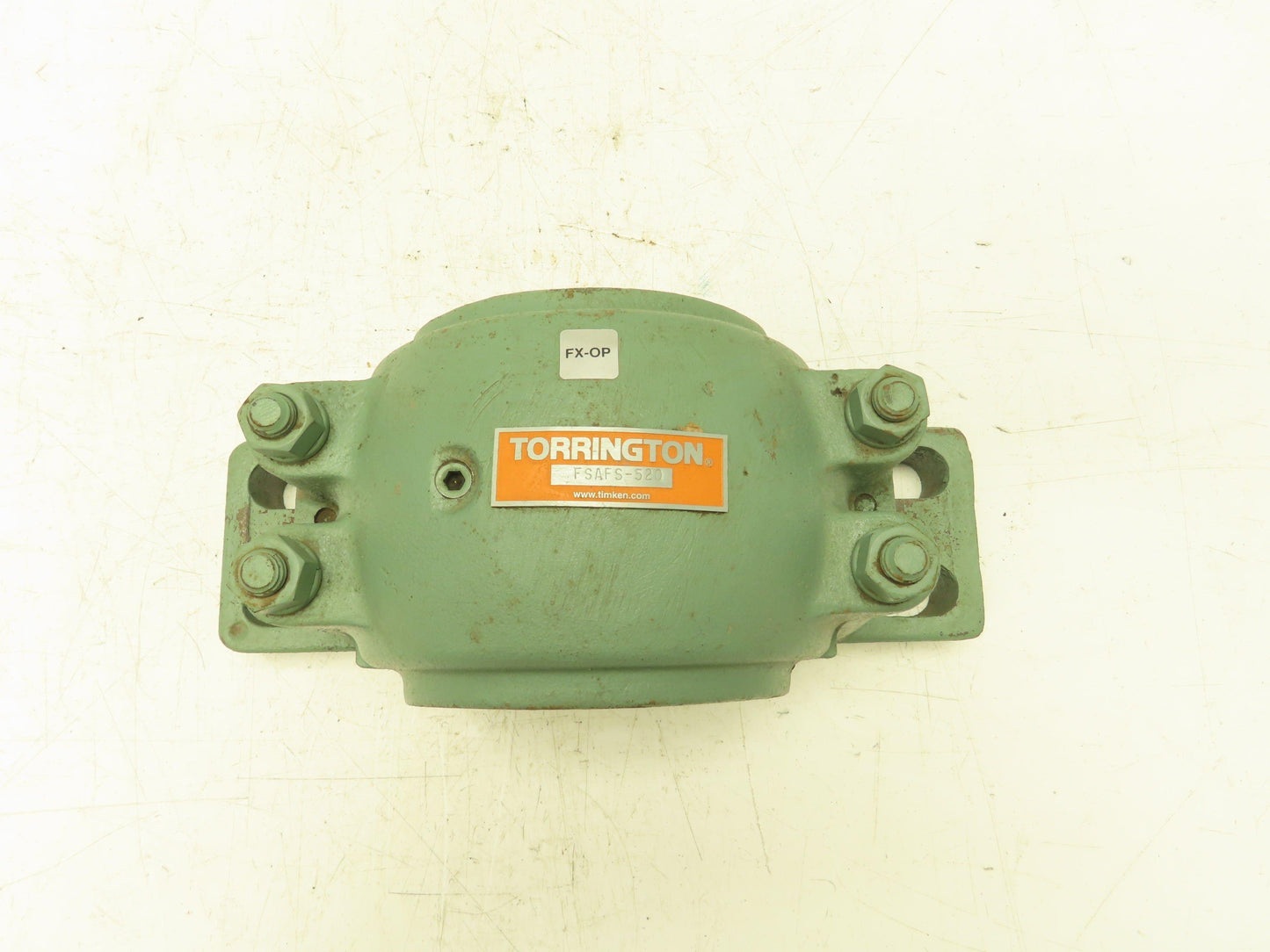 Timken FSAFS-520 Split Pillow Block Bearing Housing 3.5" Bore 4-Bolt Base
