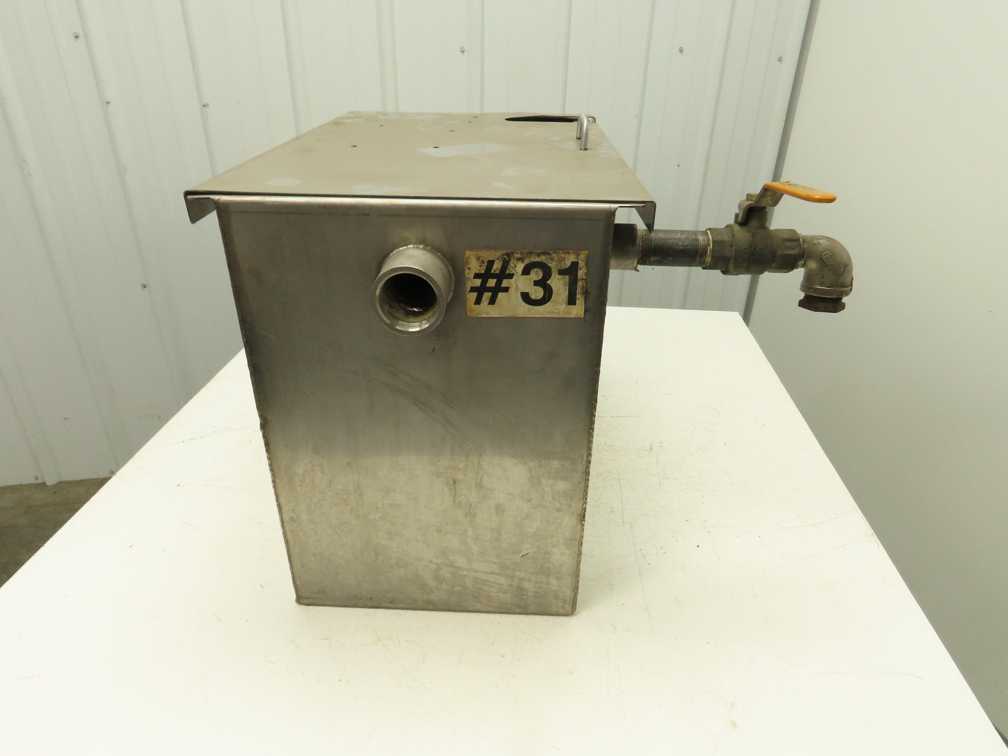Edge Tech Tramp Oil Water Separator Stainless Tank