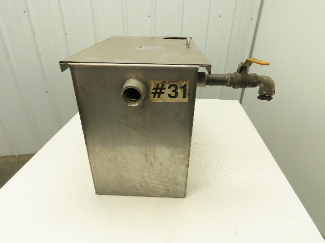 Edge Tech Tramp Oil Water Separator Stainless Tank