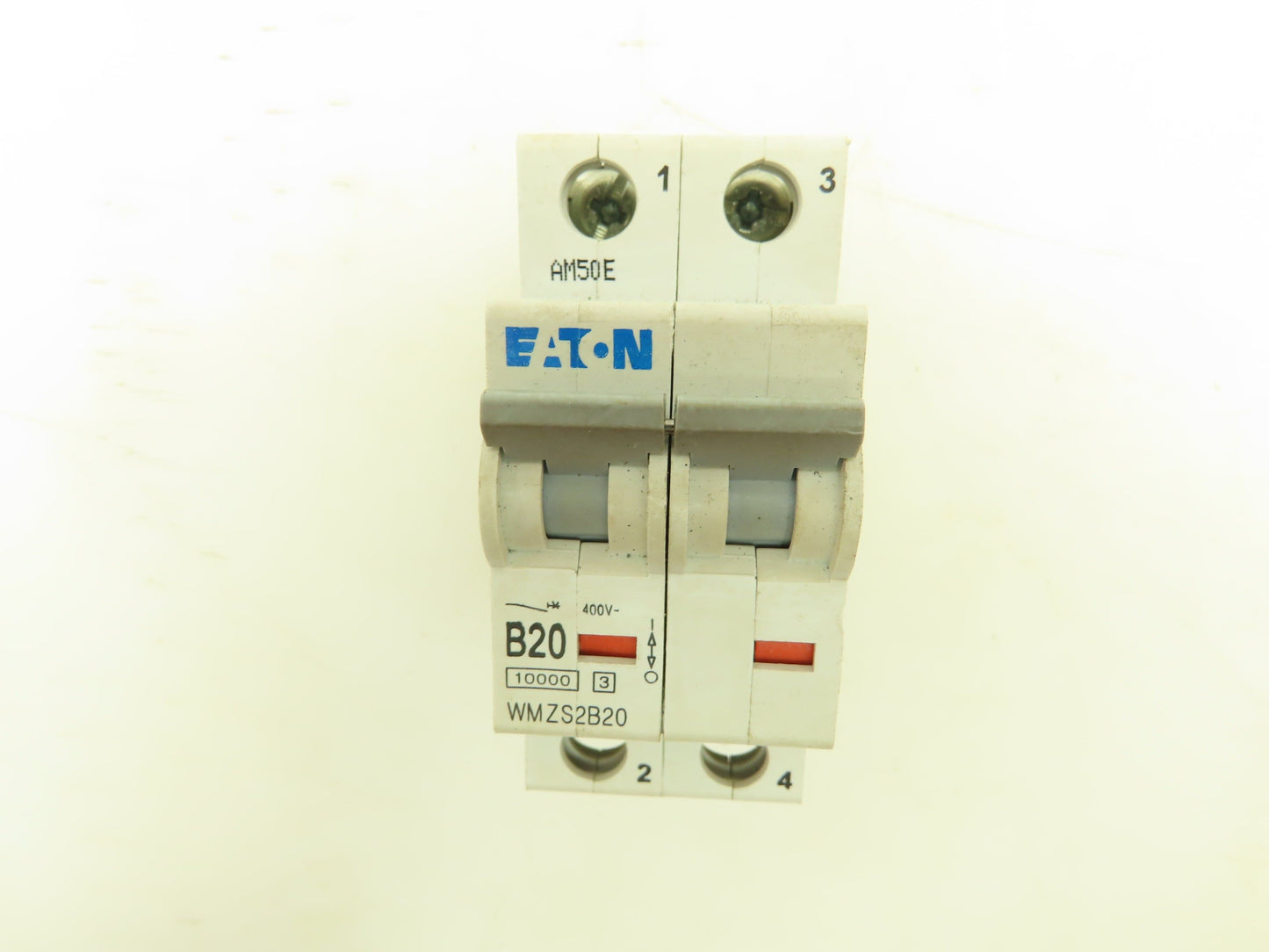 Eaton WMZS2B20 Miniature Circuit Breaker 20A 2 Pole 480VAC