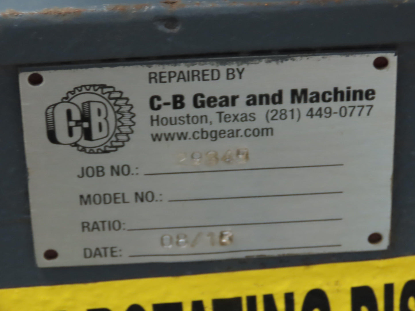 Sterling C26DV Offset Gear Reducer Gearbox 13.95:1 Ratio 125RPM 13060 In-Lbs