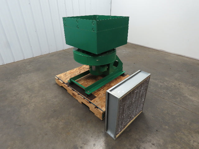 Teco Westinghouse Blower Duct 7.5 HP Motor 230/460 VAC 3465 RPM 2.5" Outlet x6
