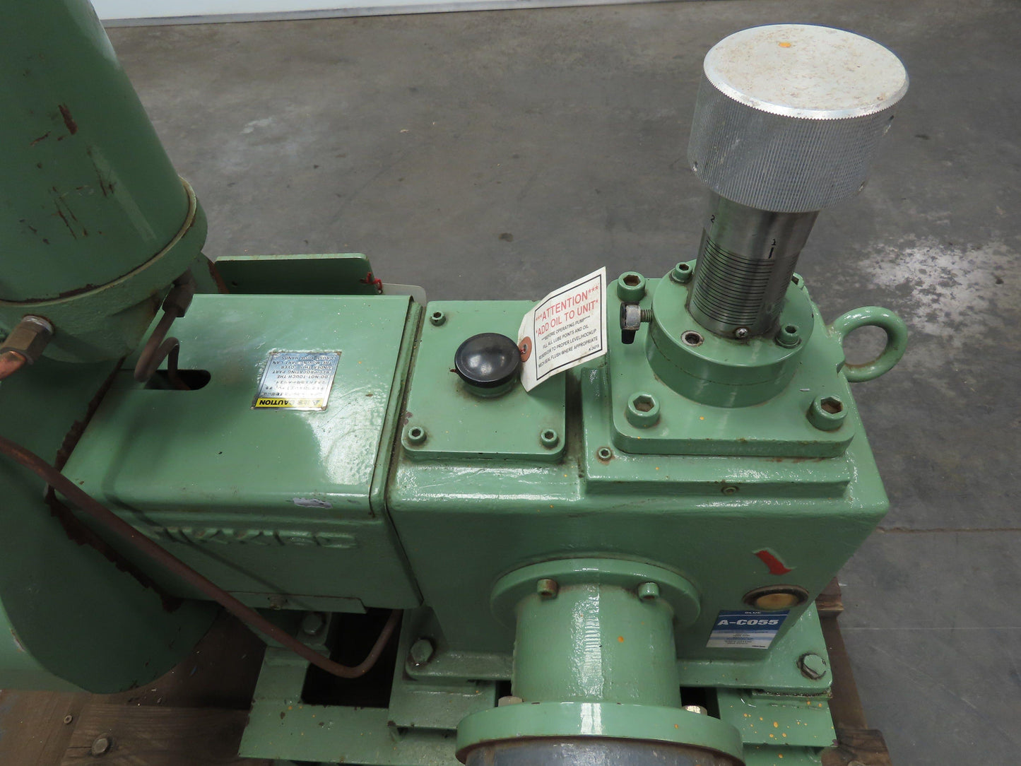 Nikkiso 1S4AY-0.8-50D1MSP Milflo Metering Dosing Pump 72GPH 150PSI 1.25" ASMI