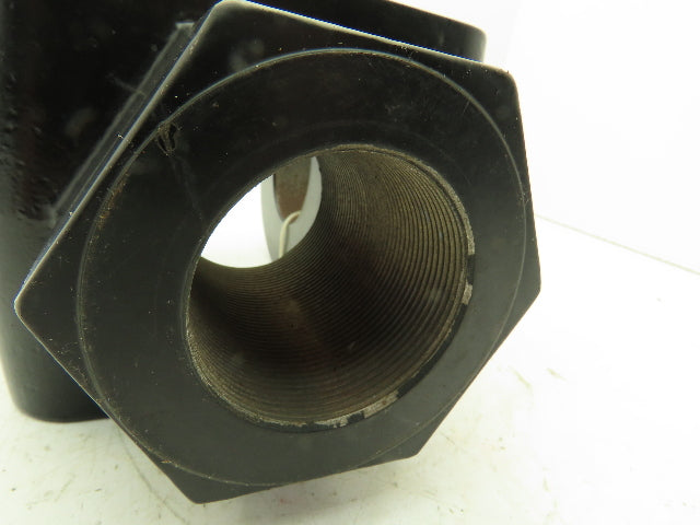 Parker 50949 Hydraulic Cylinder Rod End Clevis 2-1/4"-12 Thread 2-1/2" Pin Hole