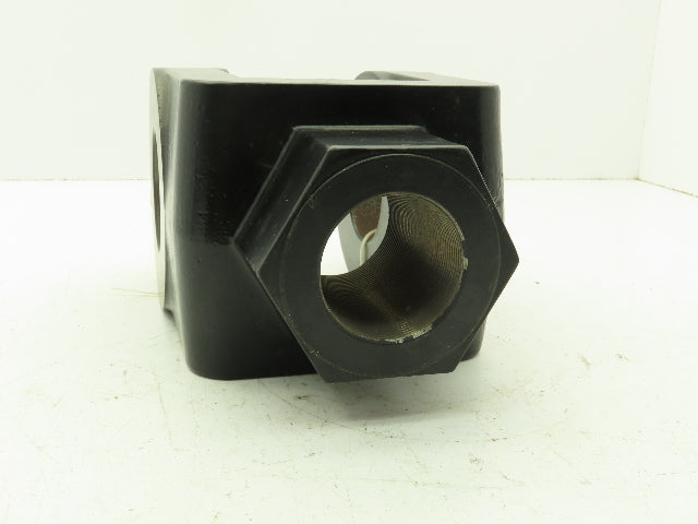 Parker 50949 Hydraulic Cylinder Rod End Clevis 2-1/4"-12 Thread 2-1/2" Pin Hole