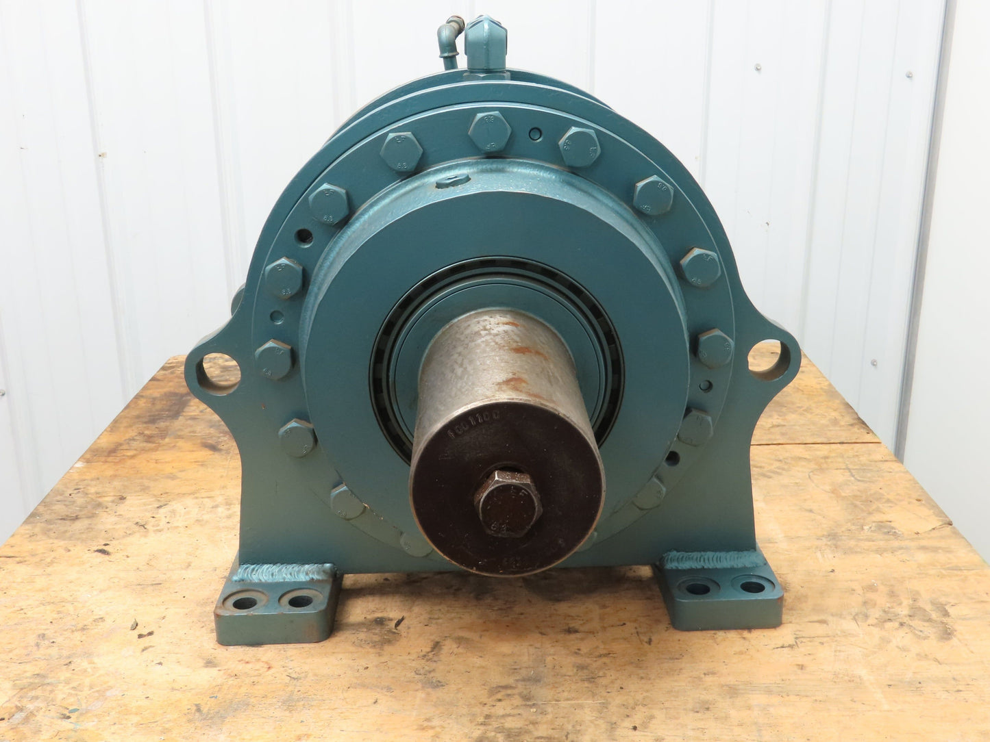 Sew-Eurodrive RF77/DFT80 Inline Gear Drive 3018:1 Reducer 460V Gearmotor 0.5 RPM