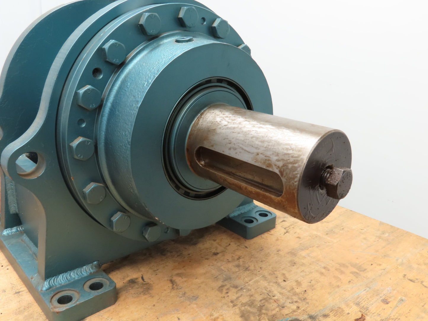 Sew-Eurodrive RF77/DFT80 Inline Gear Drive 3018:1 Reducer 460V Gearmotor 0.5 RPM